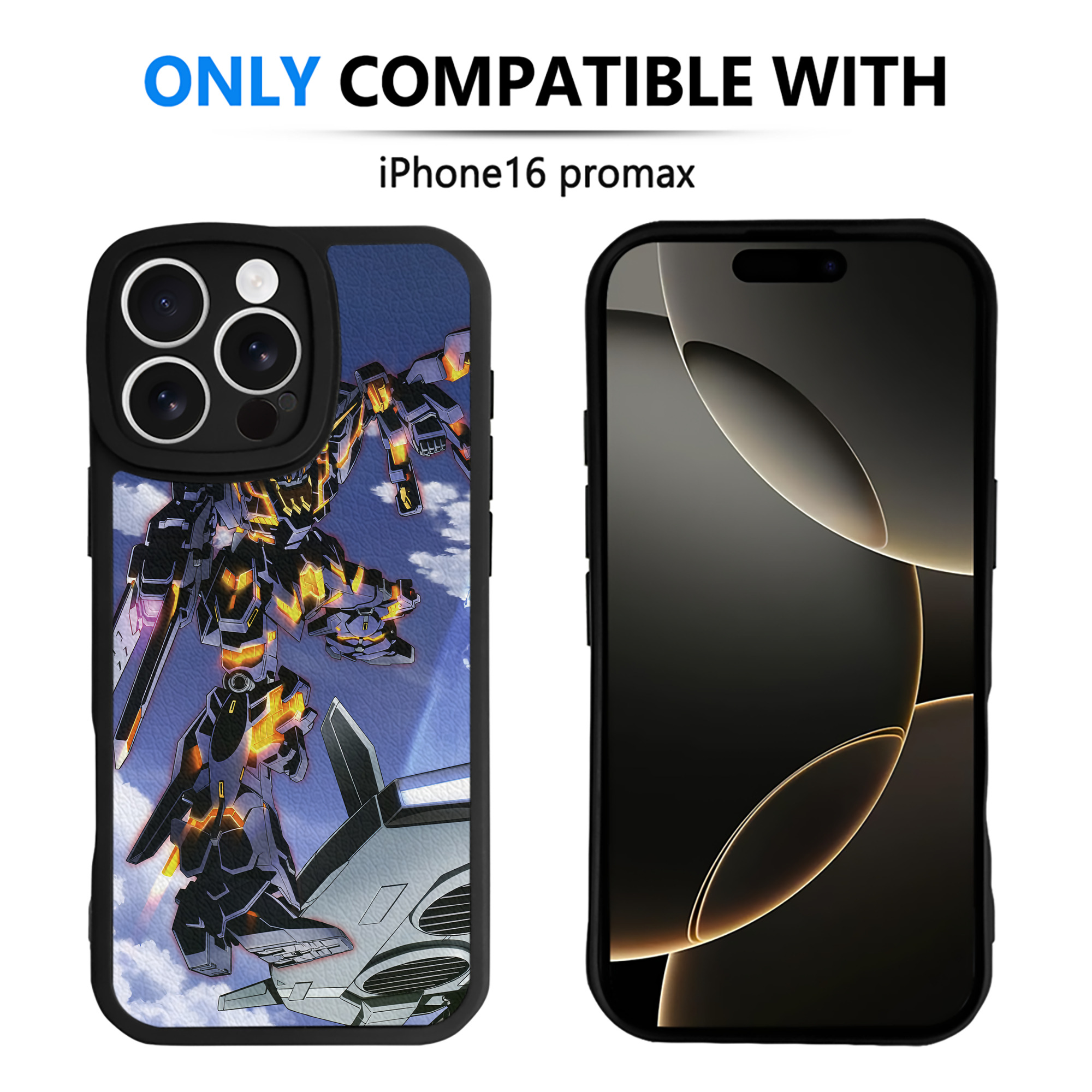 （画像用） 機動戦士ガンダム Mobile Suit Gundam 【iPhone 16シリーズ対応】シリコンスマホケース（レザー調） 材質：シリコン